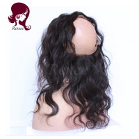 360 lace frontal with 3 bundles body wave brazilian virgin hair