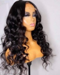 Human Hair Wigs For Black Women Brazilian Virgin Human Lace Front Wig 130 Density Full Lace Human Hair Wigs