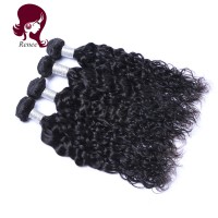 Barzilian virgin hair natural wave 4 bundles natural black color free shipping