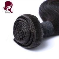 Peruvian virgin hair body wave 3 bundles natural black color free shipping